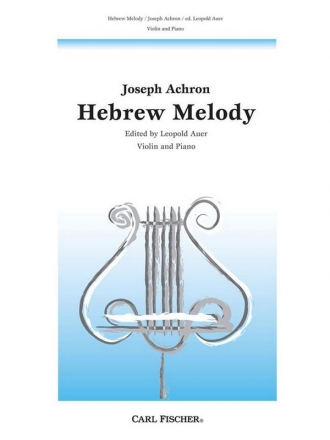 Hebrew Melody for violin and piano