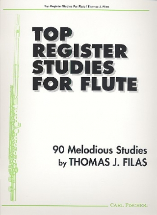 Top Register Studies 90 melodious studies for flute