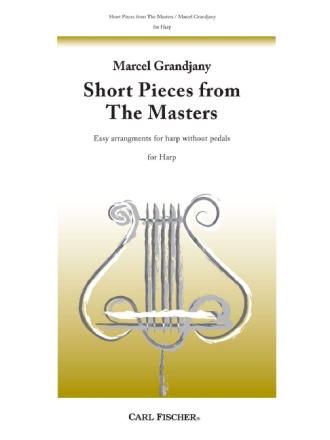 Christopf von Gluck, Franz Schubert Short Pieces From The Masters Harfe Solostimme