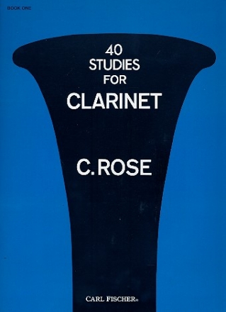40 Studies vol.1 (1-20) for clarinet