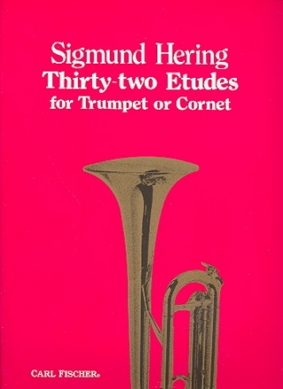 32 Etudes for trumpet or cornet