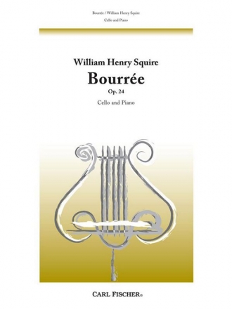 Bourre op.24 for cello and piano