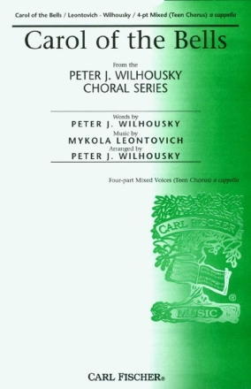 Carol Of The Bells for mixed voices (teen chorus) a cappella choral score