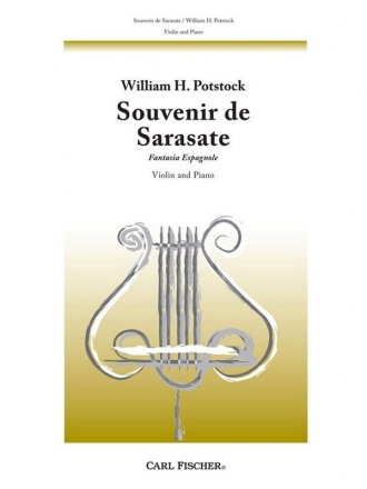 Souvenir de Sarasate Fantasia espagnole for violin and piano