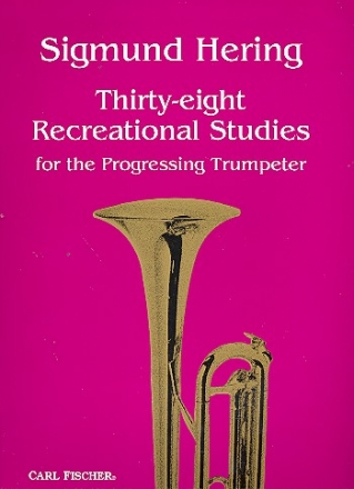 38 recreational Studies for the progressing Trumpeter  