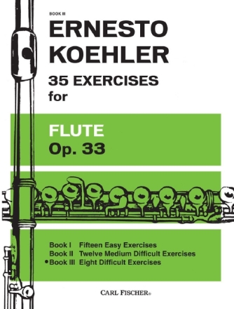 Ernesto Kohler 35 Exercises for Flute Flte