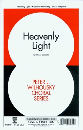 A. Kopylow Heavenly Light Chor Chorpartitur