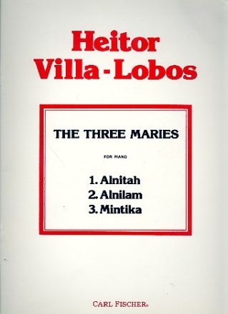 The three Maries W411 for piano