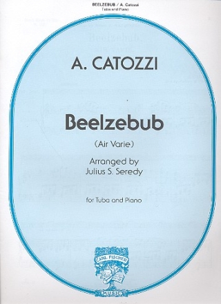 Beelzebub Air varie for Tuba solo and Piano