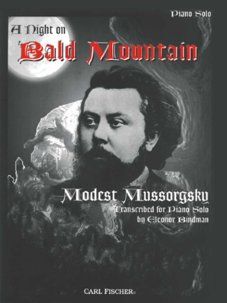 Modest Mussorgsky A Night On Bald Mountain Klavier Solostimme