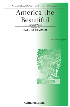 Samuel Ward America The Beautiful Chor Chorpartitur