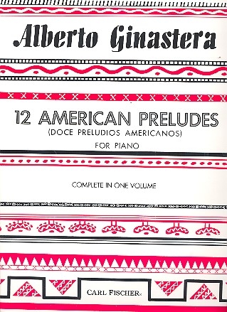 12 American Preludes for piano