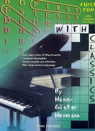 FIRST FUN WITH CLASSICS FOR PIANO HEUMANN, HANS-GUENTER,  ED