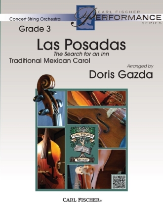 Traditional Mexican Carol Las Posadas Streichorchester Partitur und Stimmen