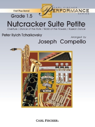 Pyotr Ilyich Tchaikovsky Nutcracker Suite Petite Blasorchester Partitur und Stimmen