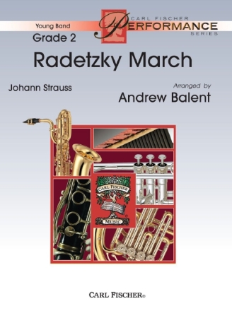 Johann Strauss Radetzky March Blasorchester Partitur und Stimmen
