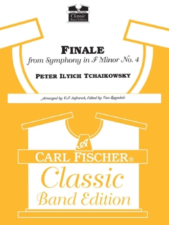 Pyotr Ilyich Tchaikovsky Finale Blasorchester Partitur und Stimmen