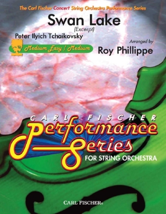 Peter Ilyich Tchaikovsky Swan Lake Streichorchester Partitur und Stimmen