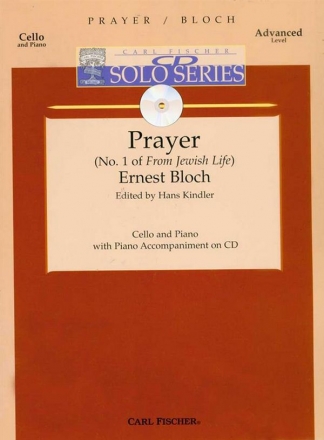 Prayer (+Online Audio)  for cello and piano