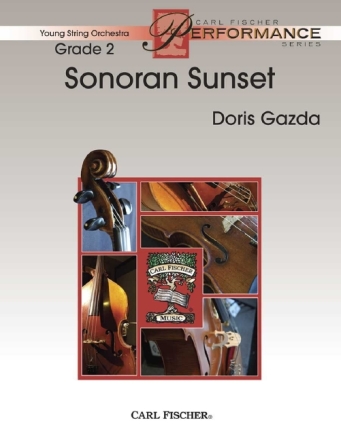 Doris Gazda Sonoran Sunset Streichorchester Partitur und Stimmen