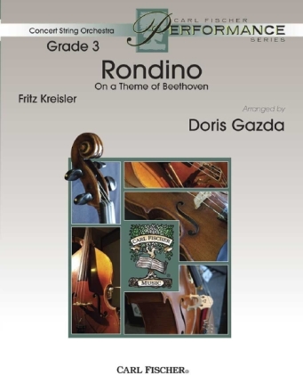 Fritz Kreisler Rondino Streichorchester Partitur und Stimmen