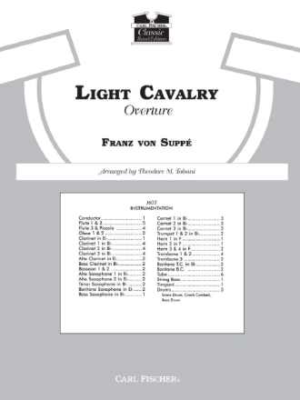 Franz von Suppe Light Cavalry Overture Blasorchester Direktion