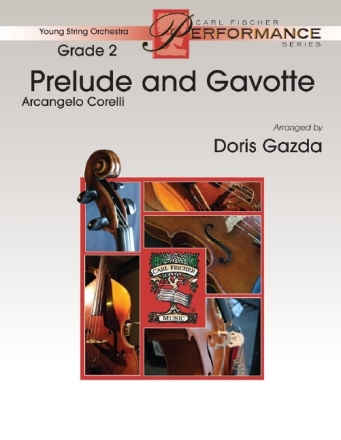 Arcangelo Corelli Prelude and Gavotte Streichorchester Partitur und Stimmen