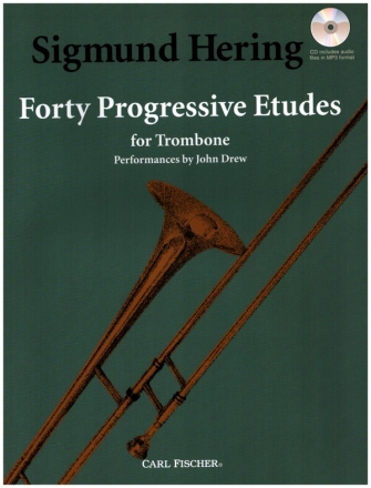 40 progressive Etudes (+CD) for trombone