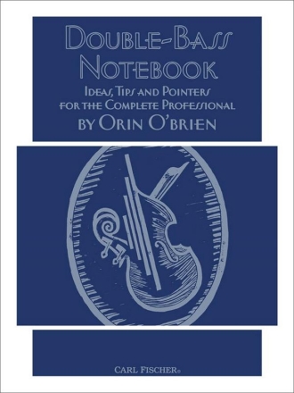 Orin O'Brien Double-Bass Notebook Kontrabass