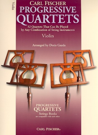 Progressive Quartets 1-4 Violinen Spielpartitur