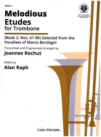 Melodious Etudes vol.2 for trombone