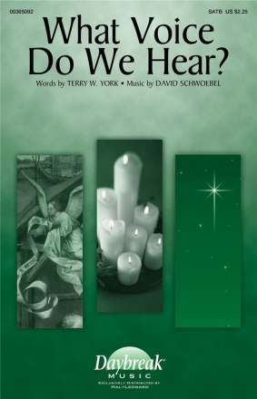 David Schwoebel - What Voice Do We Hear? SATB Choral Score