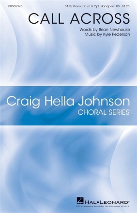 Kyle Pederson, Call Across SATB Choral Score