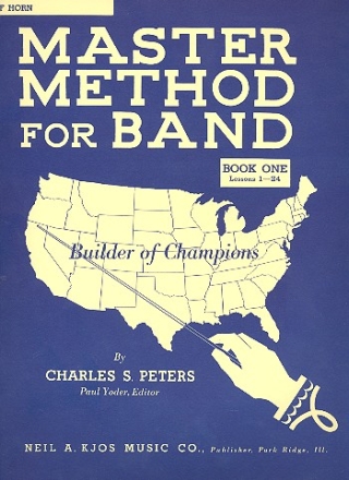 Master Method for Band vol.1 Horn in F