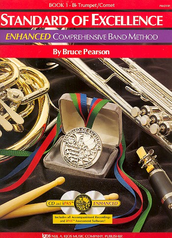 Enhanced Standard of excellence vol.1 (+CD +iPAS) for trumpet (cornet)