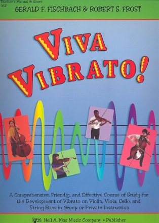 Viva Vibrato for strings score (= teacher's manual)