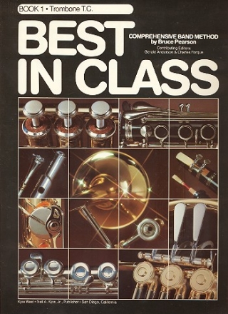 Best in class 1 ENGLISCHE AUSGABE for trombone t.c., posaune in B