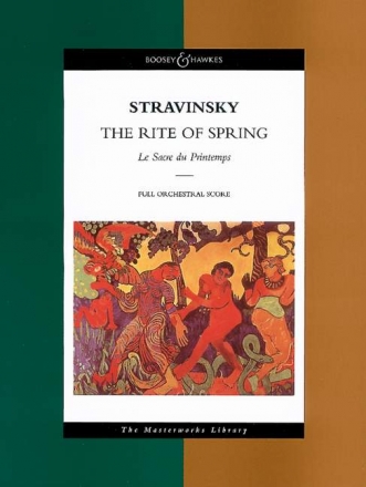 The Rite of Spring fr Orchester Studienpartitur