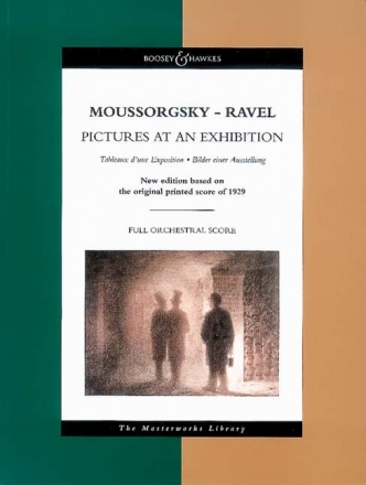Pictures at an Exhibition for orchestra score