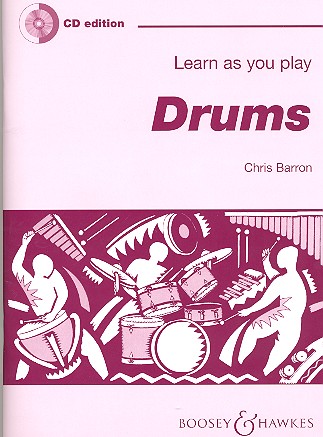 Learn As You Play Drums  (+ CD) fr Schlagzeug