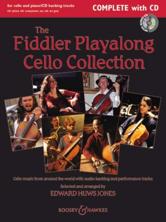 The Fiddler Playalong Cello Collection (+CD) for violoncello and piano