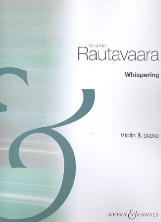 Whispering for violin and piano