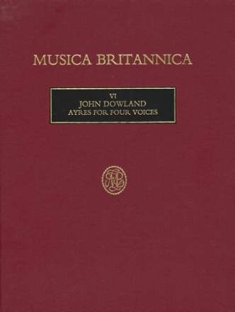 AYRES FOR 4 VOICES SATB MUSICA BRITANNICA 6