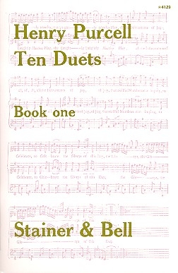 10 Duets vol.1 (nos.1-6) for 2 voices and keyboard