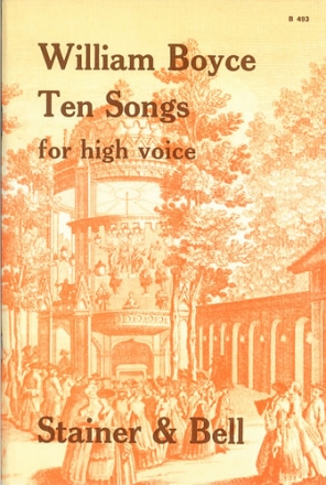 TEN SONGS FOR HIGH VOICE PILKINGTON, MICHAEL, ED