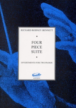 Four piece suite Divertimento for 2 pianos,  Spielpartitur