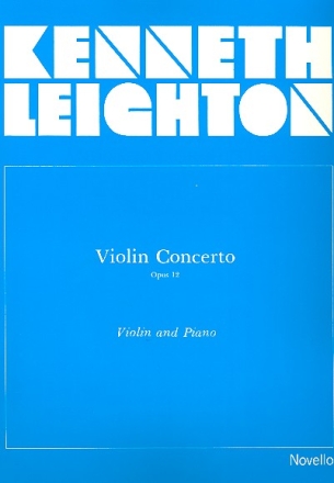 Concerto op.12 for violin and orchestra fro violin and piano