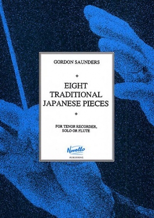 8 Traditional Japanese Pieces for tenor (descant) recorder solo or flute