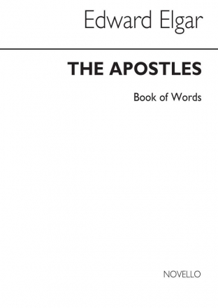Edward Elgar, The Apostles - Words With Analytical Notes  Buch