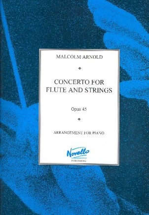 Concerto op.45 for flute and strings for flute and piano
